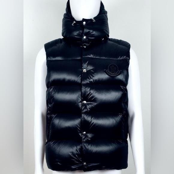 Moncler Puffer Down Jacket w Detachable Sleeves Ultra Puffy w Garment Dust Bag - Picture 11 of 16